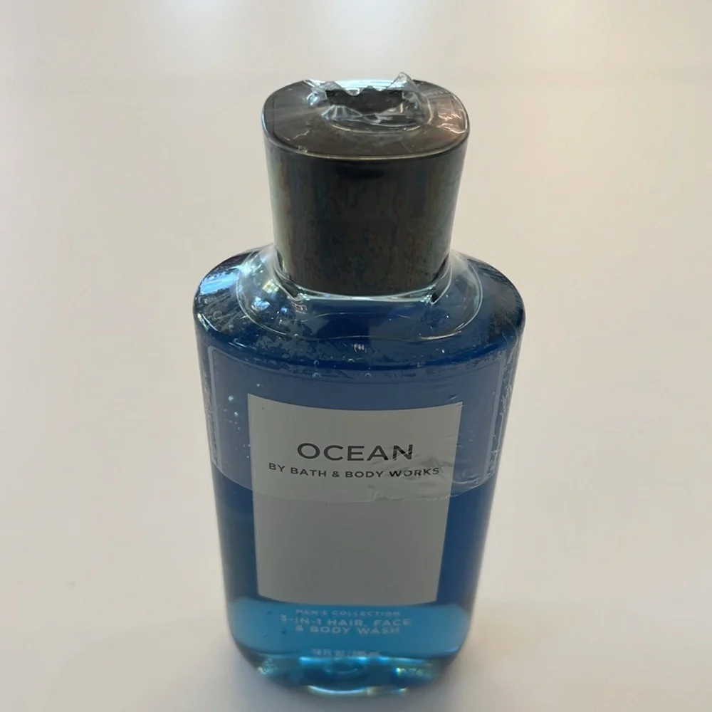 New Bath and Body Works Ocean 3-in-1 Hair, Face & Body Wash 10oz / 295 ML